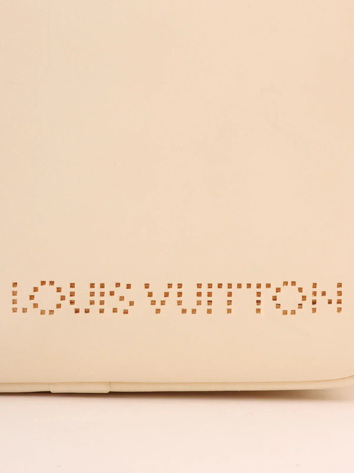 LOUIS VUITTON 2007 Made Cuir Bequia Trotter Mm Blanc