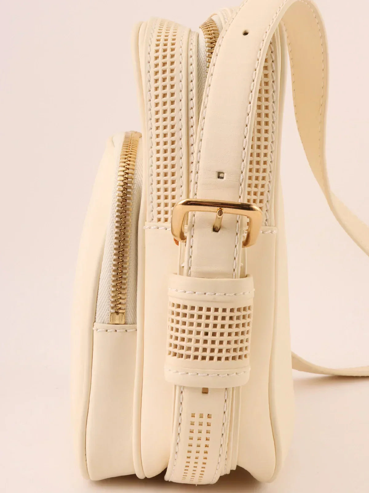 LOUIS VUITTON 2007 Made Cuir Bequia Trotter Mm Blanc