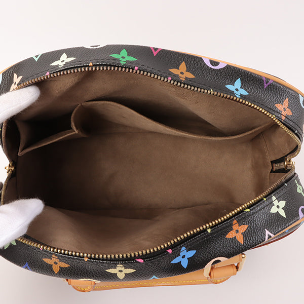LOUIS VUITTON 2005 Made Monogram Multicolor Trouville Noir