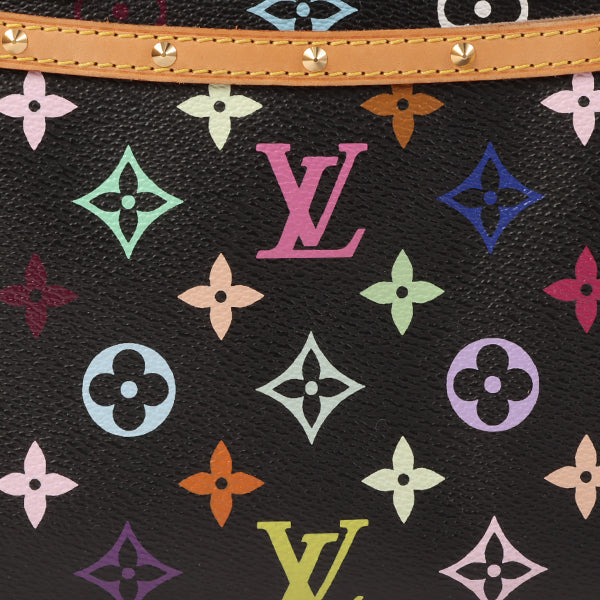 LOUIS VUITTON 2005 Made Monogram Multicolor Trouville Noir