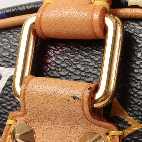 LOUIS VUITTON 2005 Made Monogram Multicolor Trouville Noir