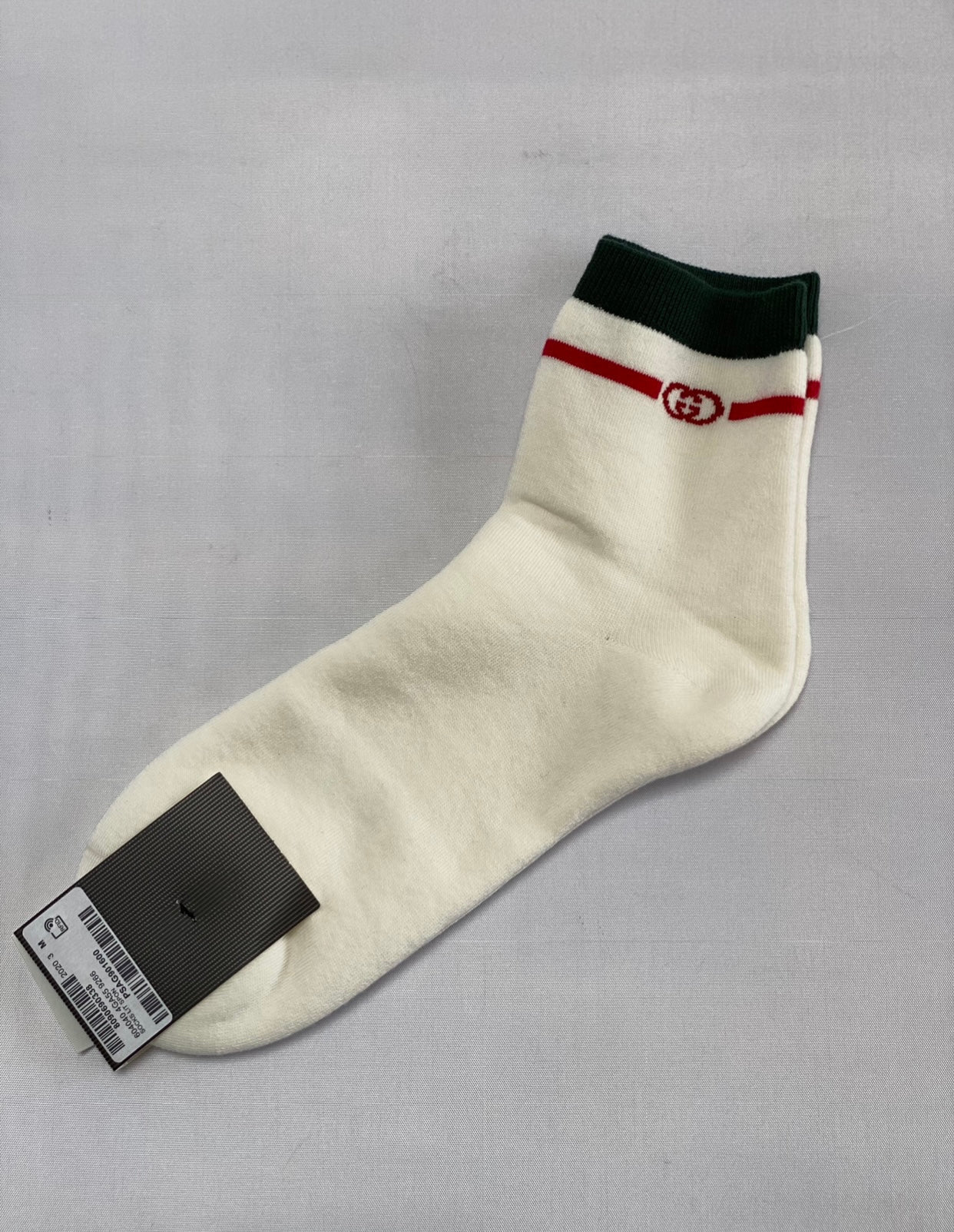 Gucci Cotton Socks with GG Embroidered Logo