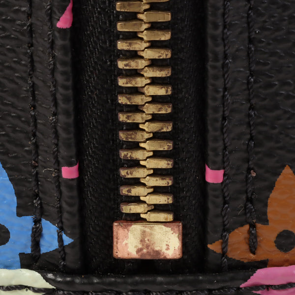 LOUIS VUITTON 2005 Made Monogram Multicolor Trouville Noir