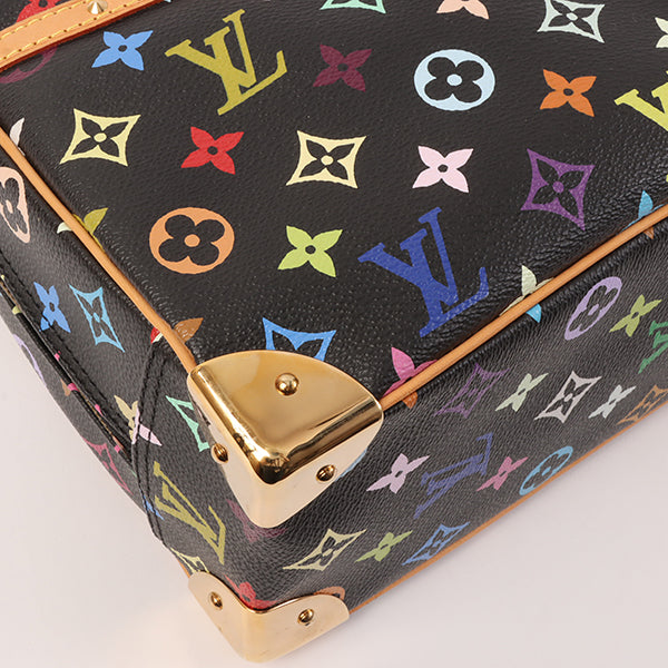 LOUIS VUITTON 2005 Made Monogram Multicolor Trouville Noir
