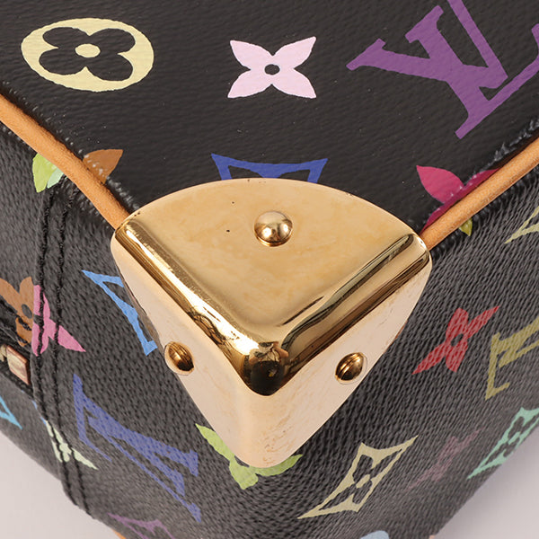 LOUIS VUITTON 2005 Made Monogram Multicolor Trouville Noir