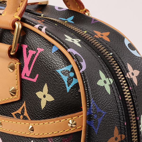 LOUIS VUITTON 2005 Made Monogram Multicolor Trouville Noir