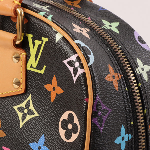 LOUIS VUITTON 2005 Made Monogram Multicolor Trouville Noir