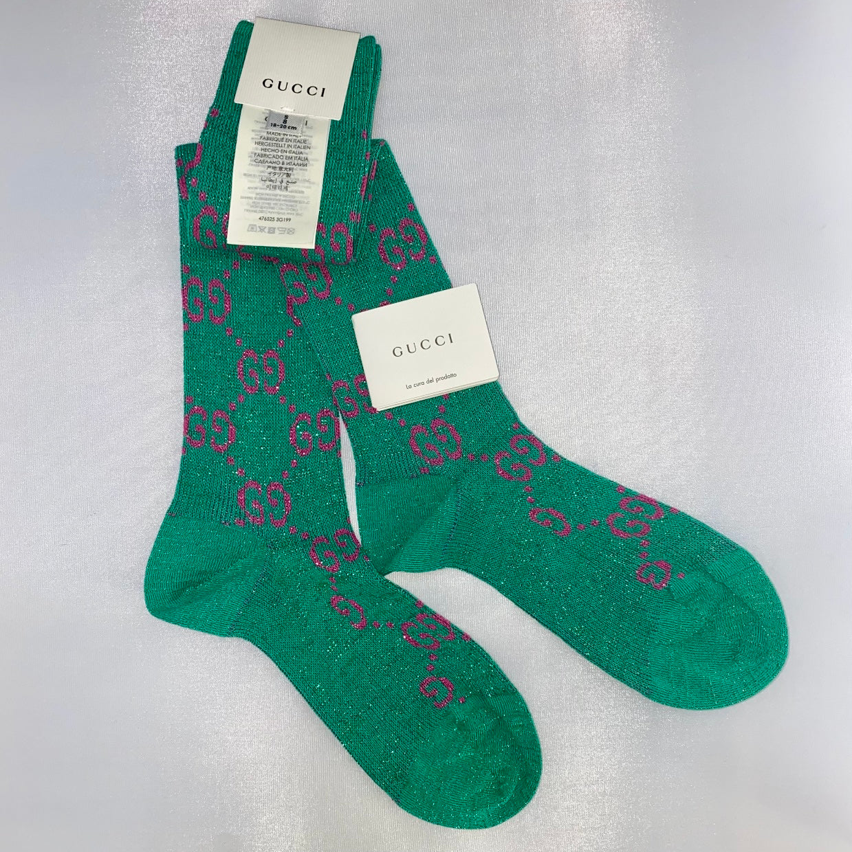 Gucci GG Socks in Green