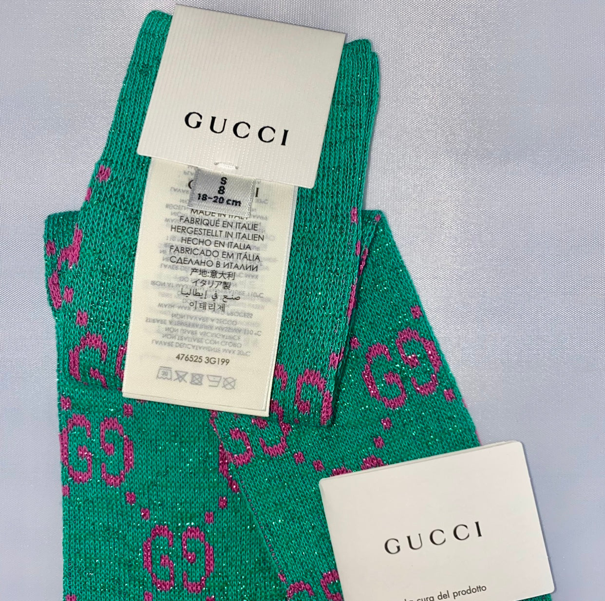 Gucci GG Socks in Green