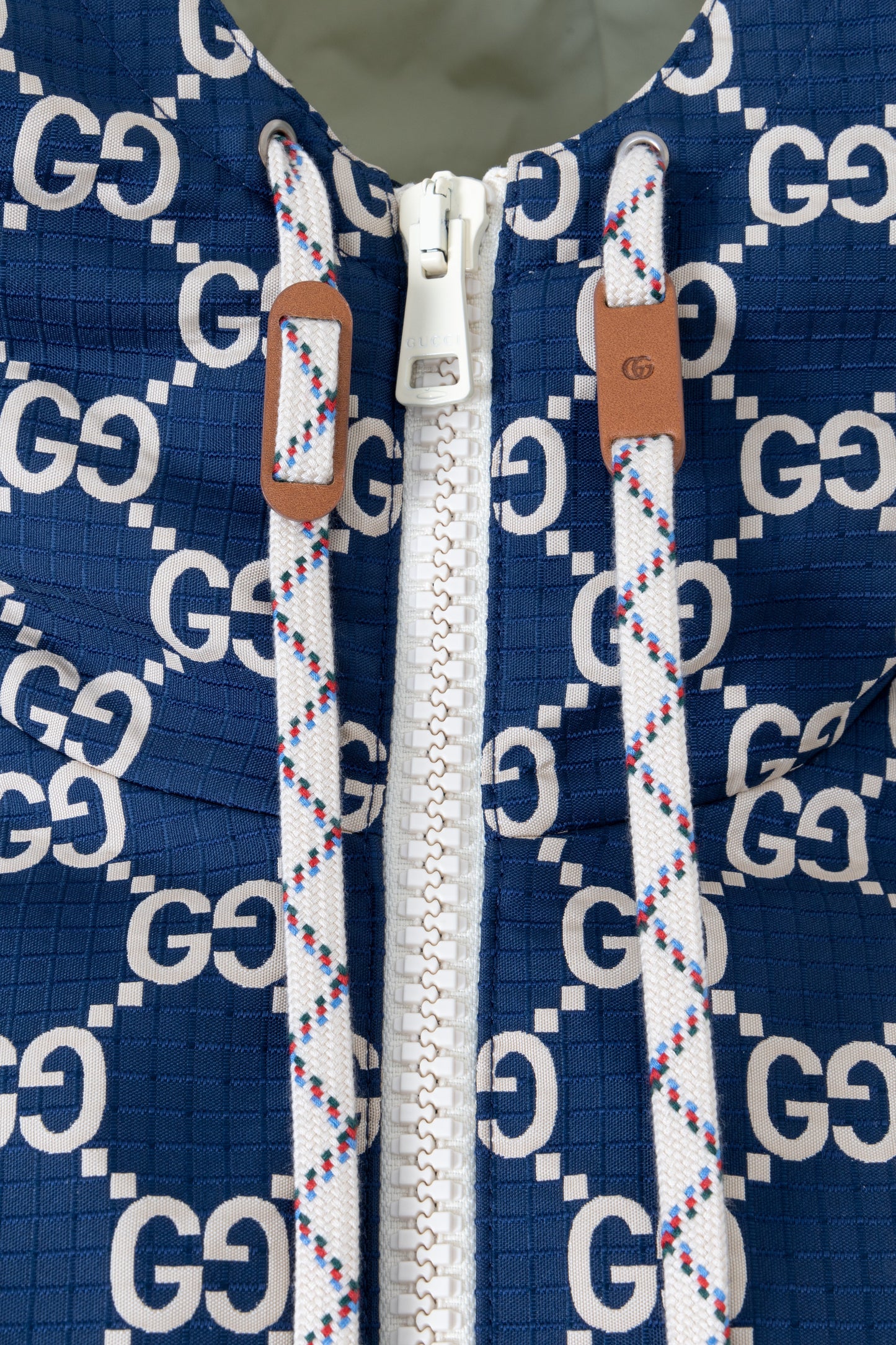 GUCCI GG Ripstop Jacket Navy