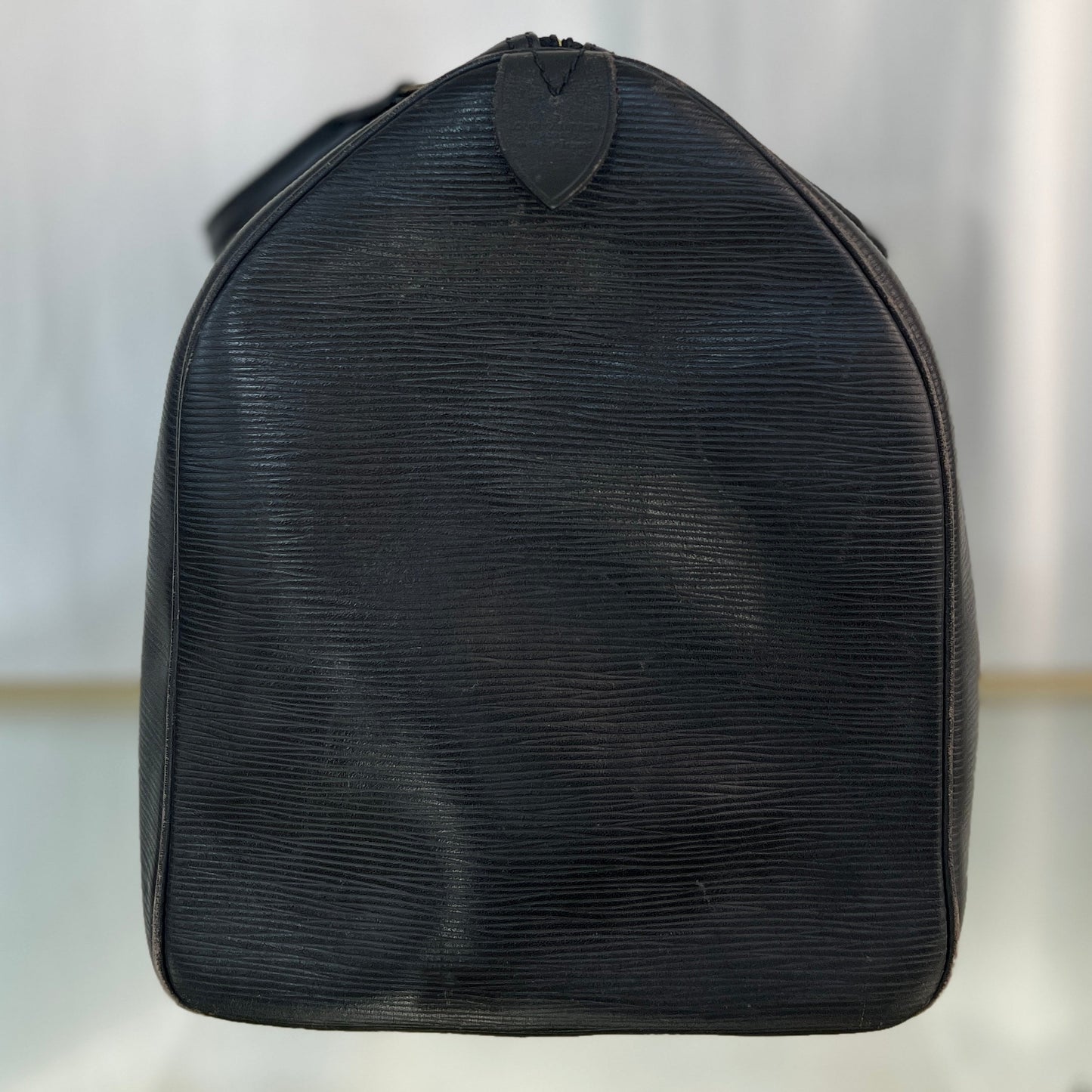 LOUIS VUITTON Black Epi Leather Speedy 40