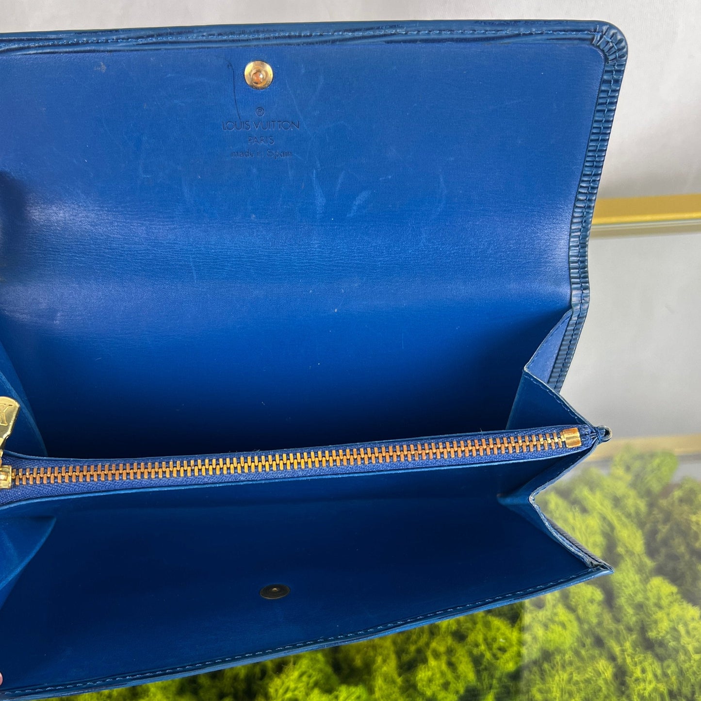 LOUIS VUITTON Epi Leather Porte-Monnaie Wallet