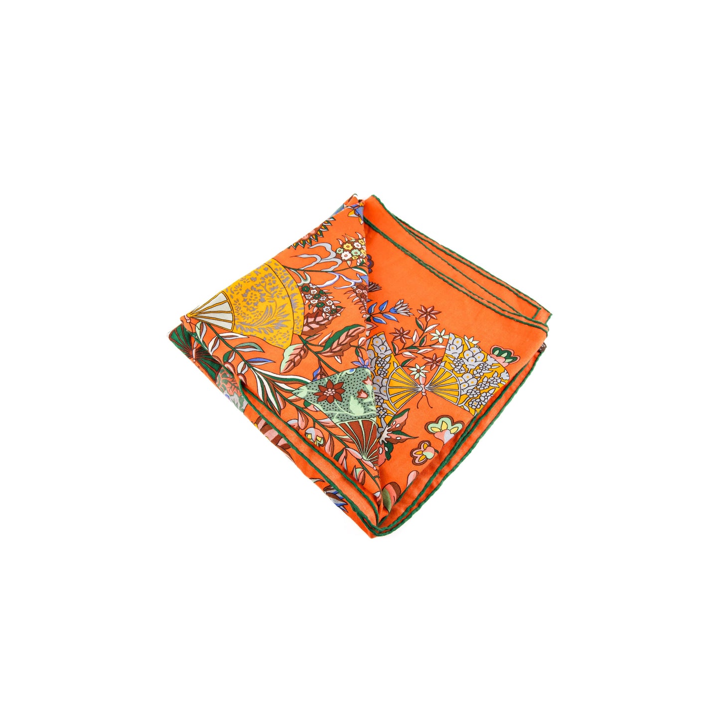 Hermes Cashmere Scarf Orange