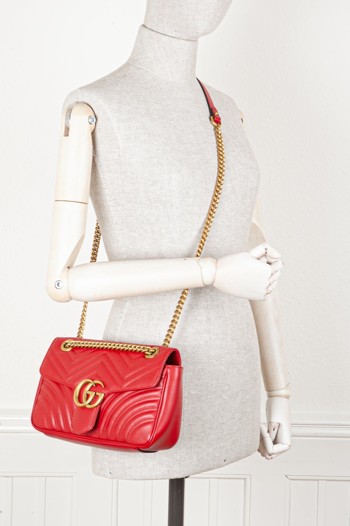 GUCCI Marmont Bag Small Red