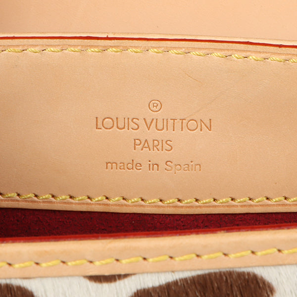 Louis Vuitton 2003 Made Sac Dalmatian White/ Black/ Multi