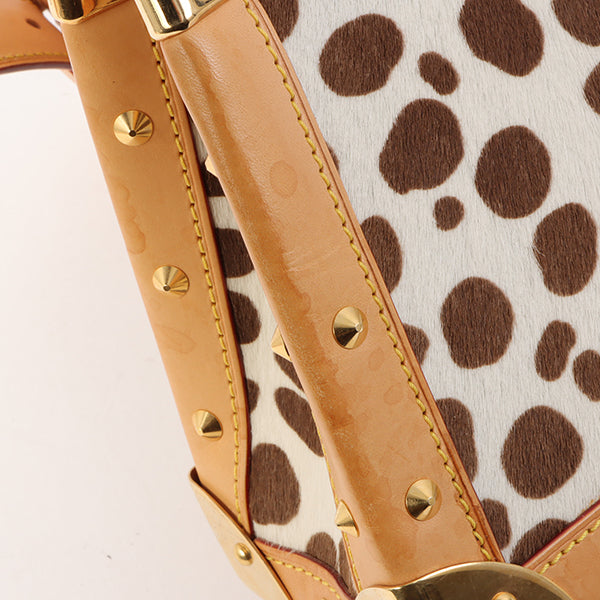 Louis Vuitton 2003 Made Sac Dalmatian White/ Black/ Multi