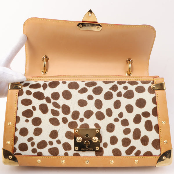 Louis Vuitton 2003 Made Sac Dalmatian White/ Black/ Multi