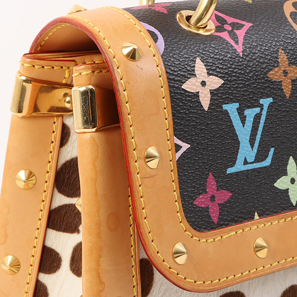 Louis Vuitton 2003 Made Sac Dalmatian White/ Black/ Multi