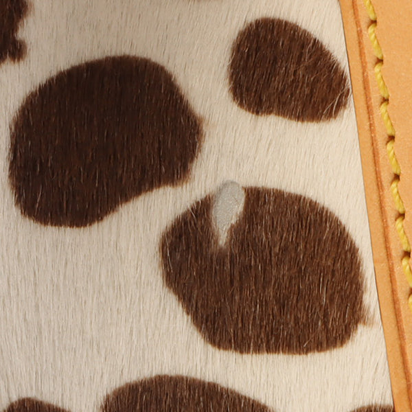 Louis Vuitton 2003 Made Sac Dalmatian White/ Black/ Multi