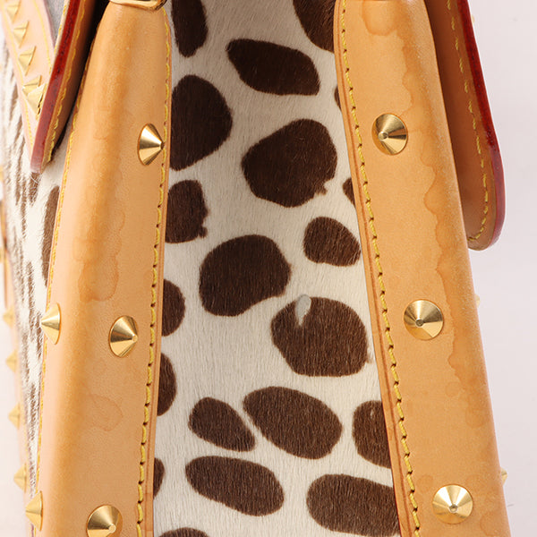 Louis Vuitton 2003 Made Sac Dalmatian White/ Black/ Multi