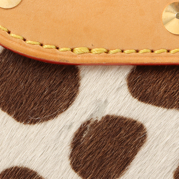 Louis Vuitton 2003 Made Sac Dalmatian White/ Black/ Multi
