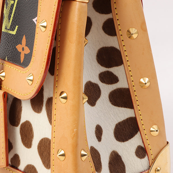 Louis Vuitton 2003 Made Sac Dalmatian White/ Black/ Multi