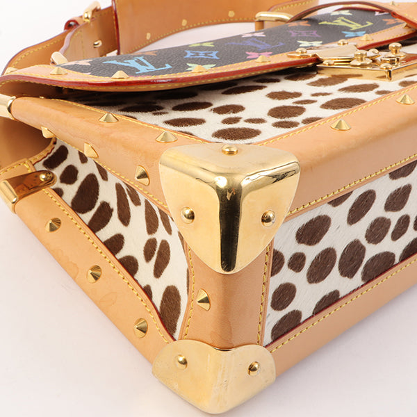 Louis Vuitton 2003 Made Sac Dalmatian White/ Black/ Multi