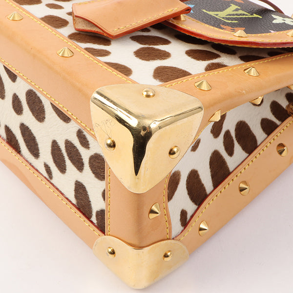 Louis Vuitton 2003 Made Sac Dalmatian White/ Black/ Multi
