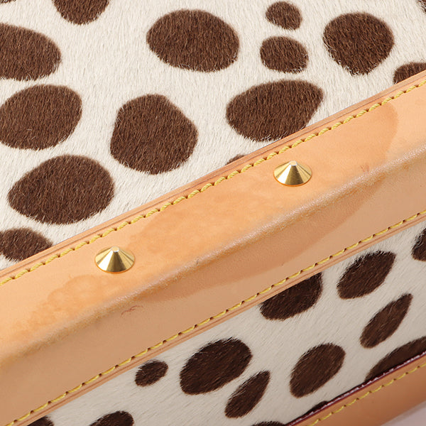 Louis Vuitton 2003 Made Sac Dalmatian White/ Black/ Multi