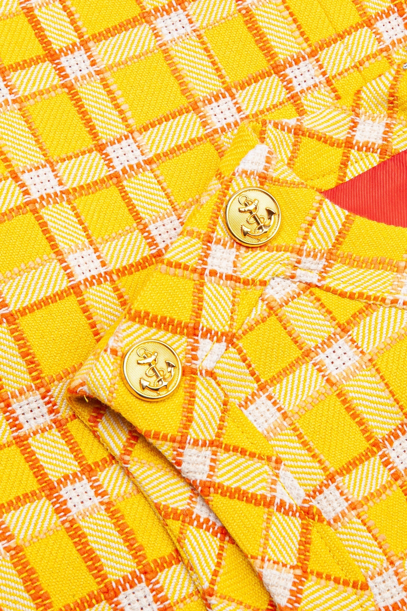 GUCCI Dress Check Yellow
