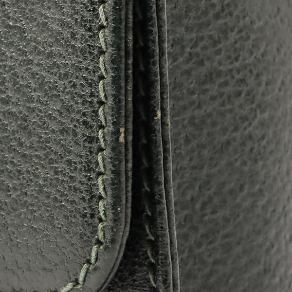 Gucci Bamboo Handle 2Way Bag Dark Green