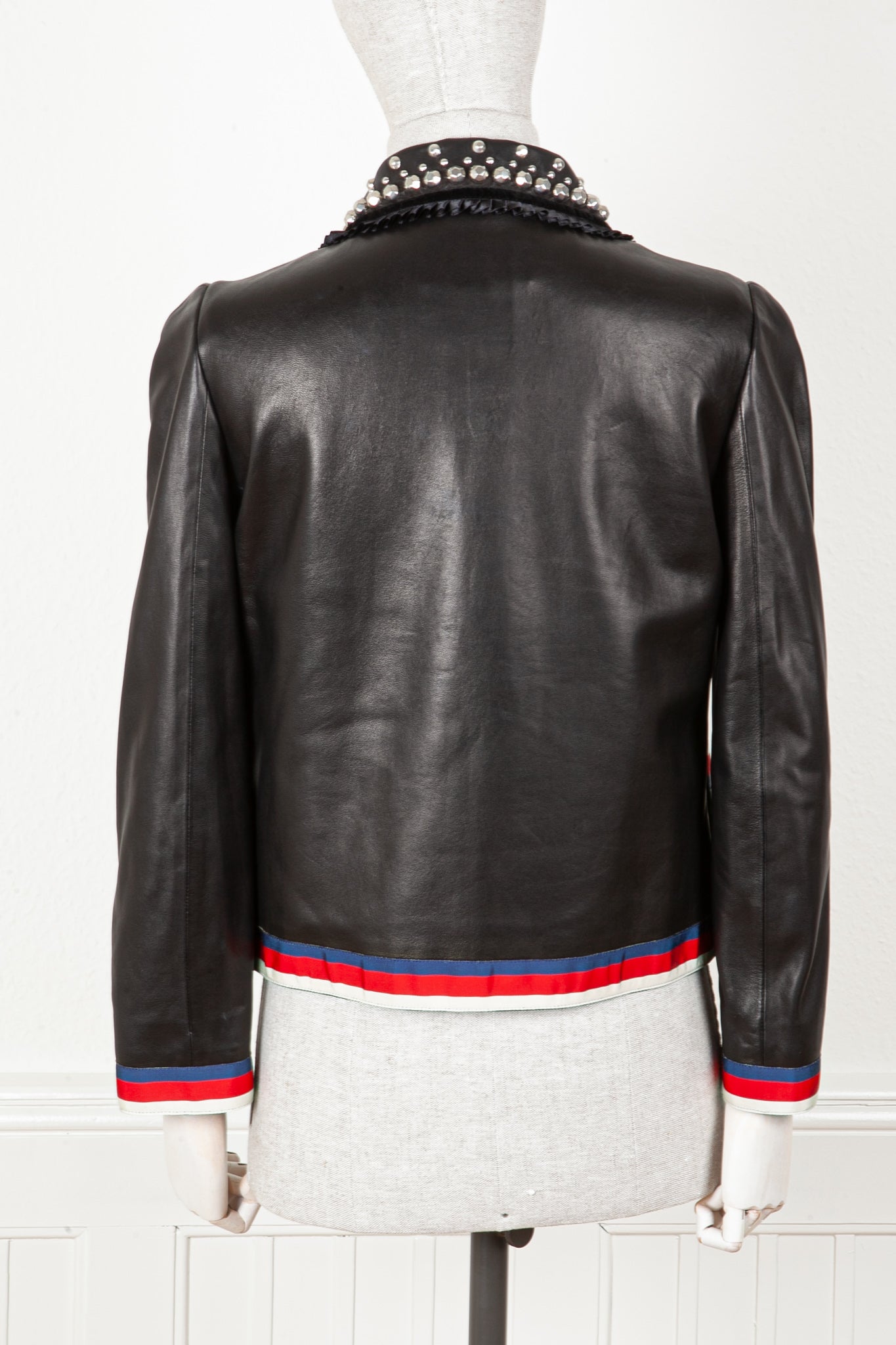 GUCCI Jacket Leather Studs
