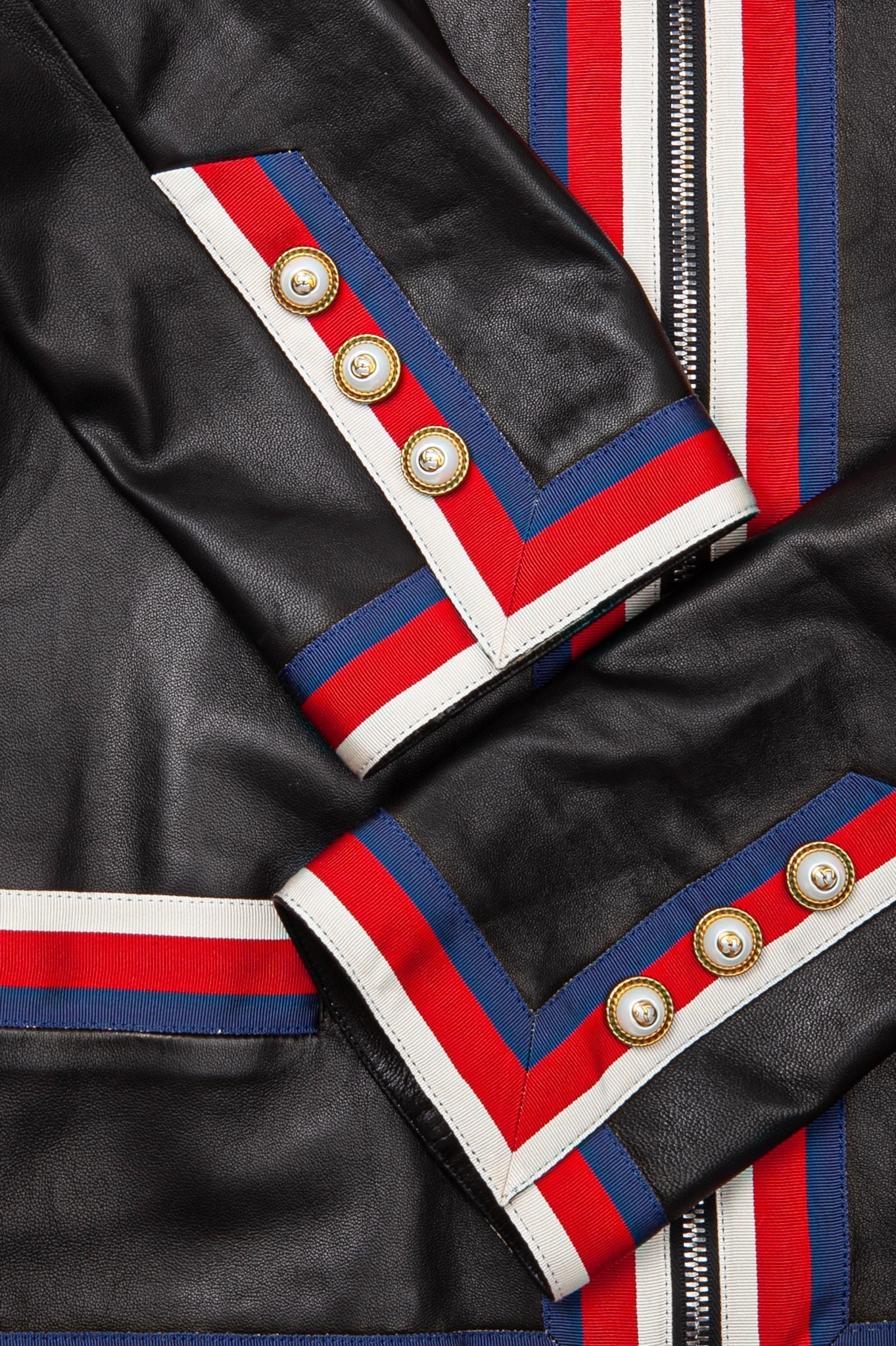 GUCCI Jacket Leather Studs