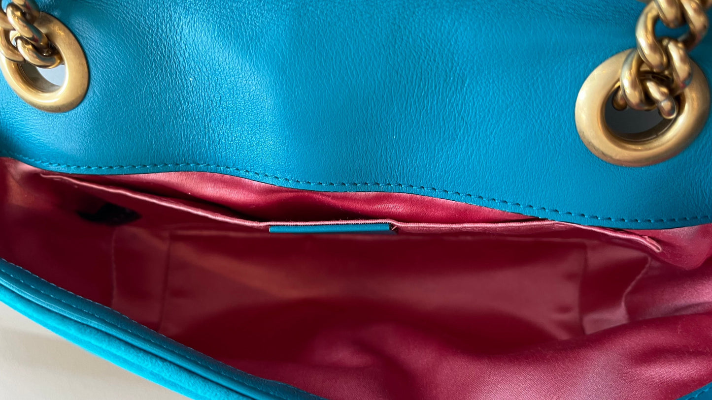 Gucci GG Marmont Mini Velvet Shoulder bag