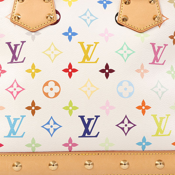 LOUIS VUITTON 2006 Made Monogram Multi Color Alma Blanc