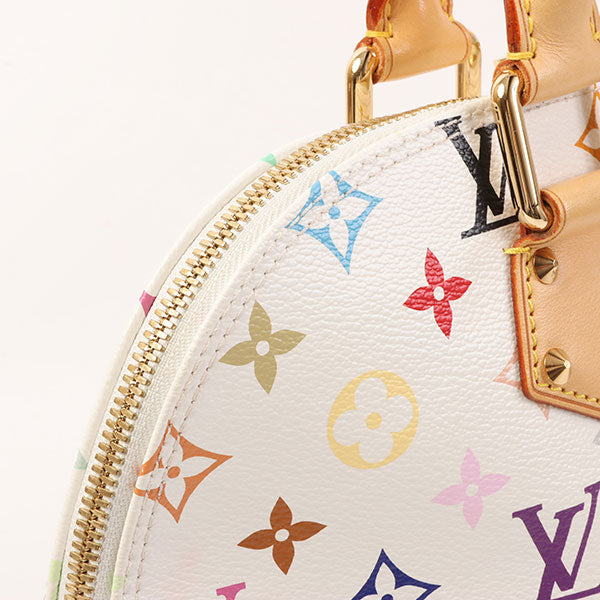 LOUIS VUITTON 2006 Made Monogram Multi Color Alma Blanc