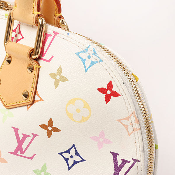 LOUIS VUITTON 2006 Made Monogram Multi Color Alma Blanc