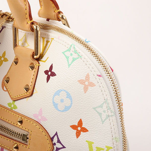 LOUIS VUITTON 2006 Made Monogram Multi Color Alma Blanc