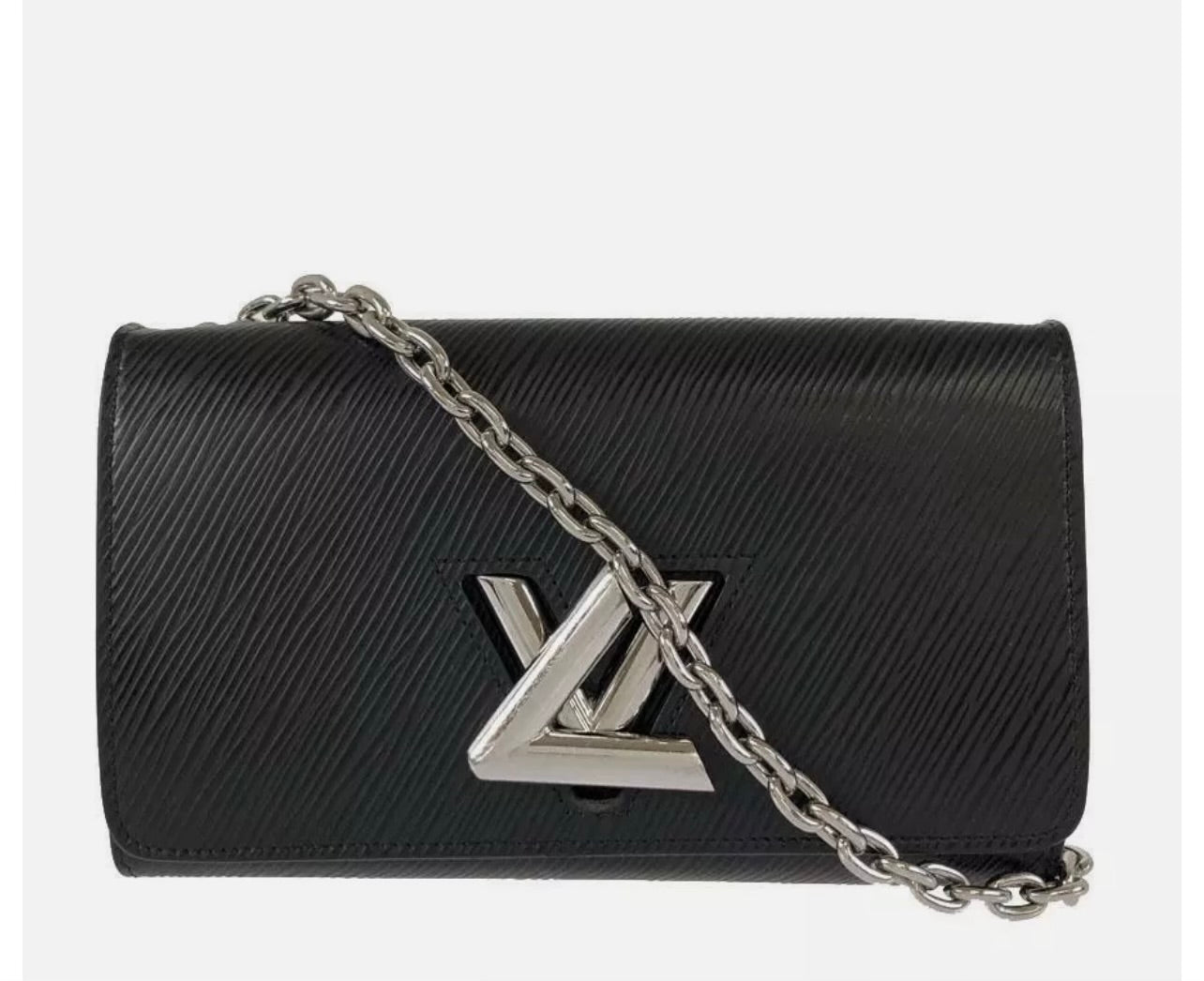 Louis Vuitton EPI Portefeiulle Twist Chain Wallet-Bag