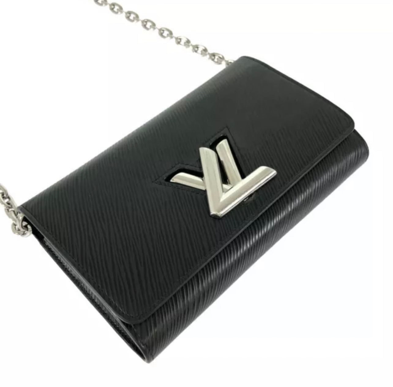 Louis Vuitton EPI Portefeiulle Twist Chain Wallet-Bag