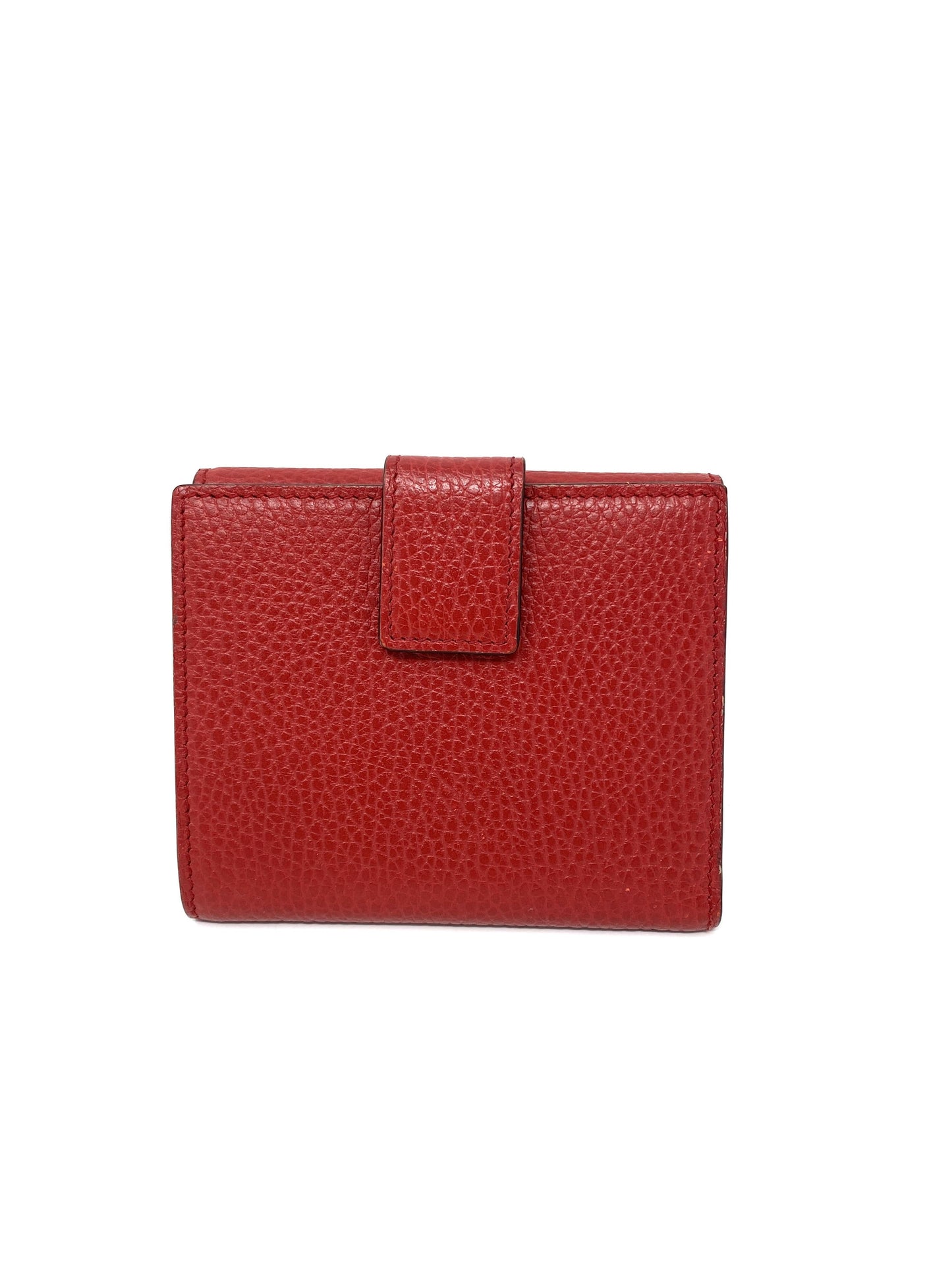 GUCCI RED WALLET