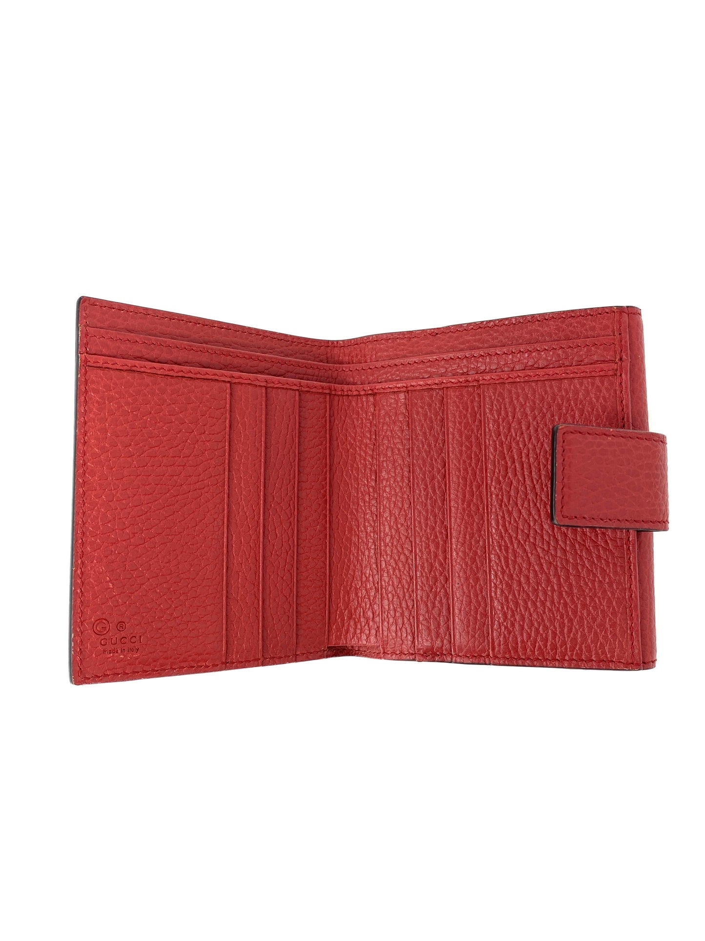 GUCCI RED WALLET
