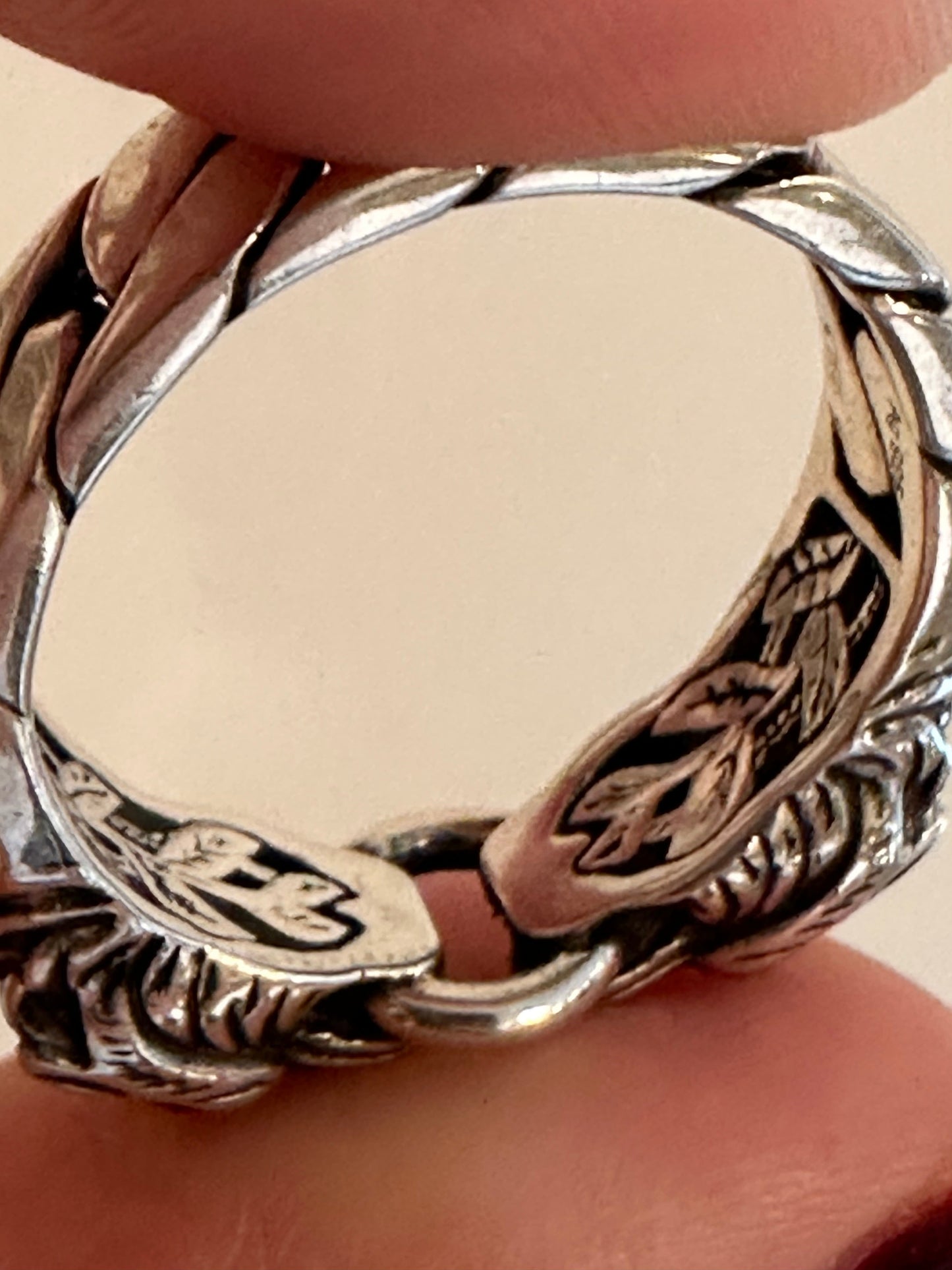 Gucci Tiger Head Ring in Sterling Silver