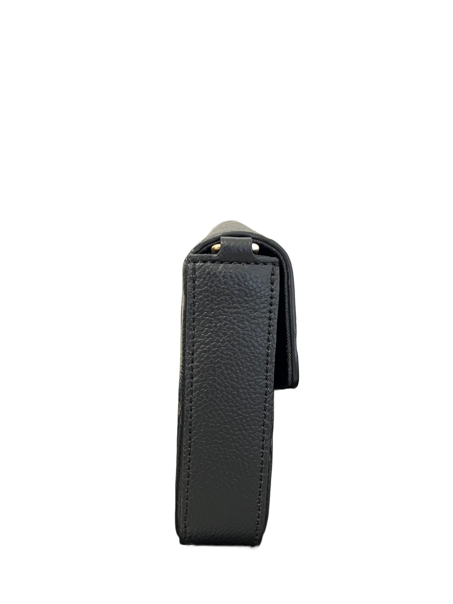 Louis Vuitton Felicie Pochette, Black Empreinte Leather