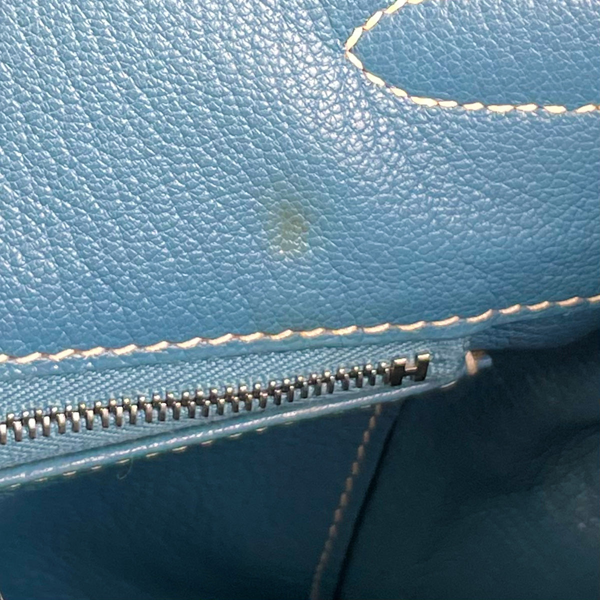 Hermes Birkin 35 Blue Jean - [H] Square