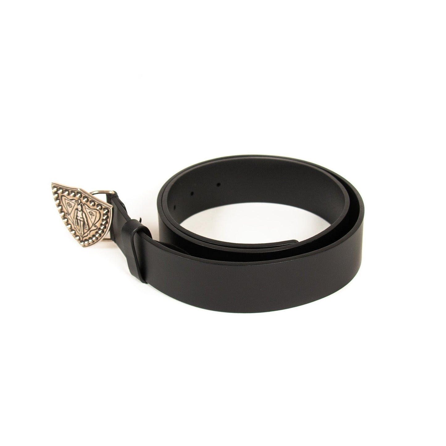Gucci Shield Metal Leather Belt