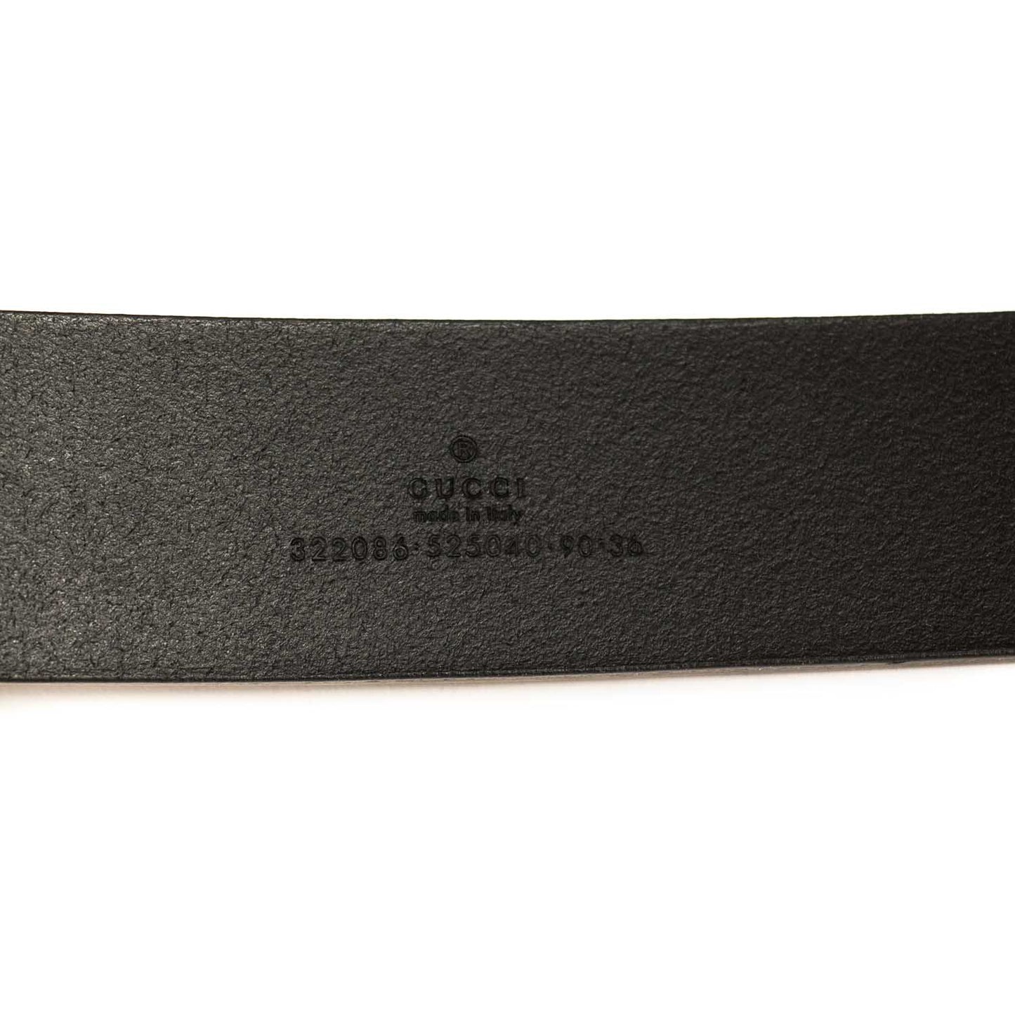 Gucci Shield Metal Leather Belt