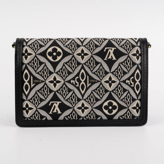 15/7- Louis Vuitton Dauphine Small Since 1854 Black/White