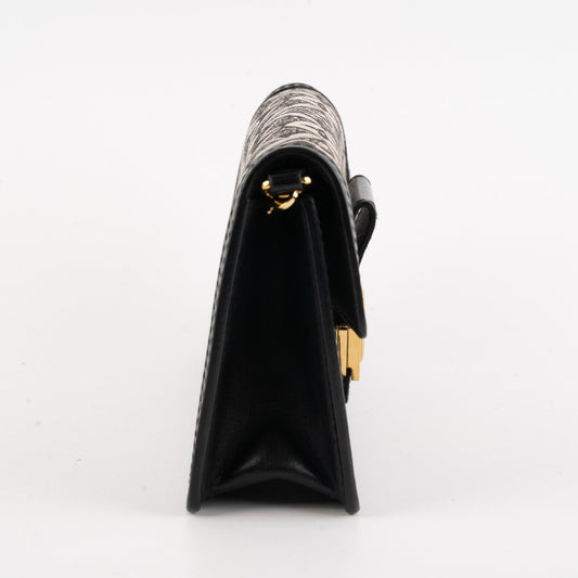 15/7- Louis Vuitton Dauphine Small Since 1854 Black/White
