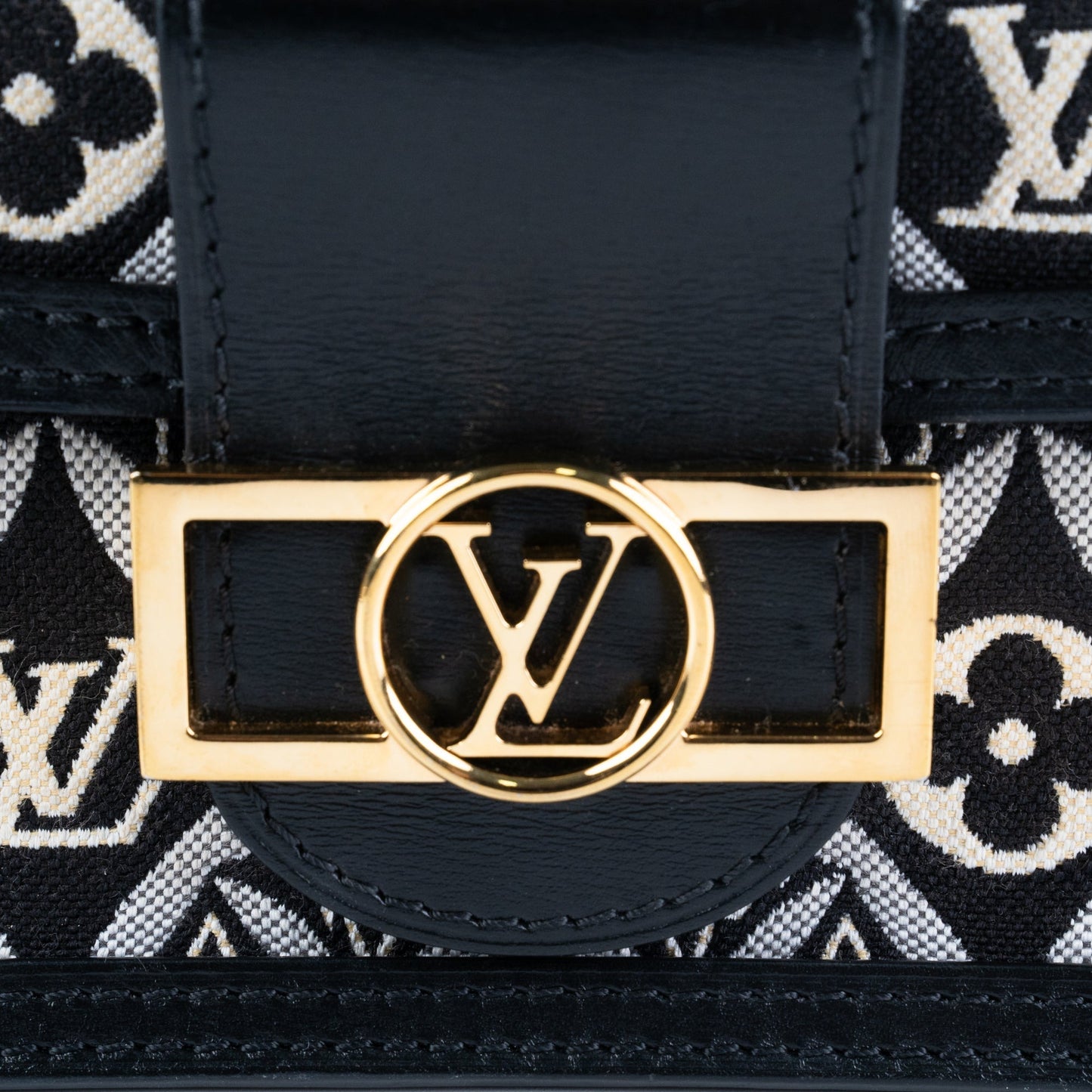 15/7- Louis Vuitton Dauphine Small Since 1854 Black/White